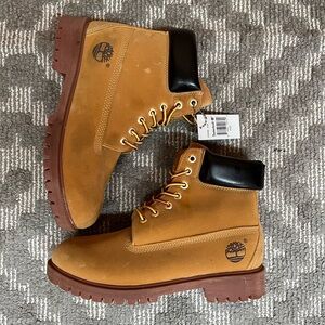 Tan Timberland Boots